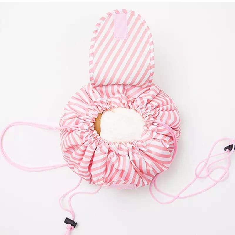 Drawstring Cosmetic Bag ,Travel Makeup Bag, Creative Colorful Rope Organizer, Lazy Makeup Storage Case Drawstring Cosmetic Bag ,Travel Makeup Bag, Creative Colorful Rope Organizer, Lazy Makeup Storage Case